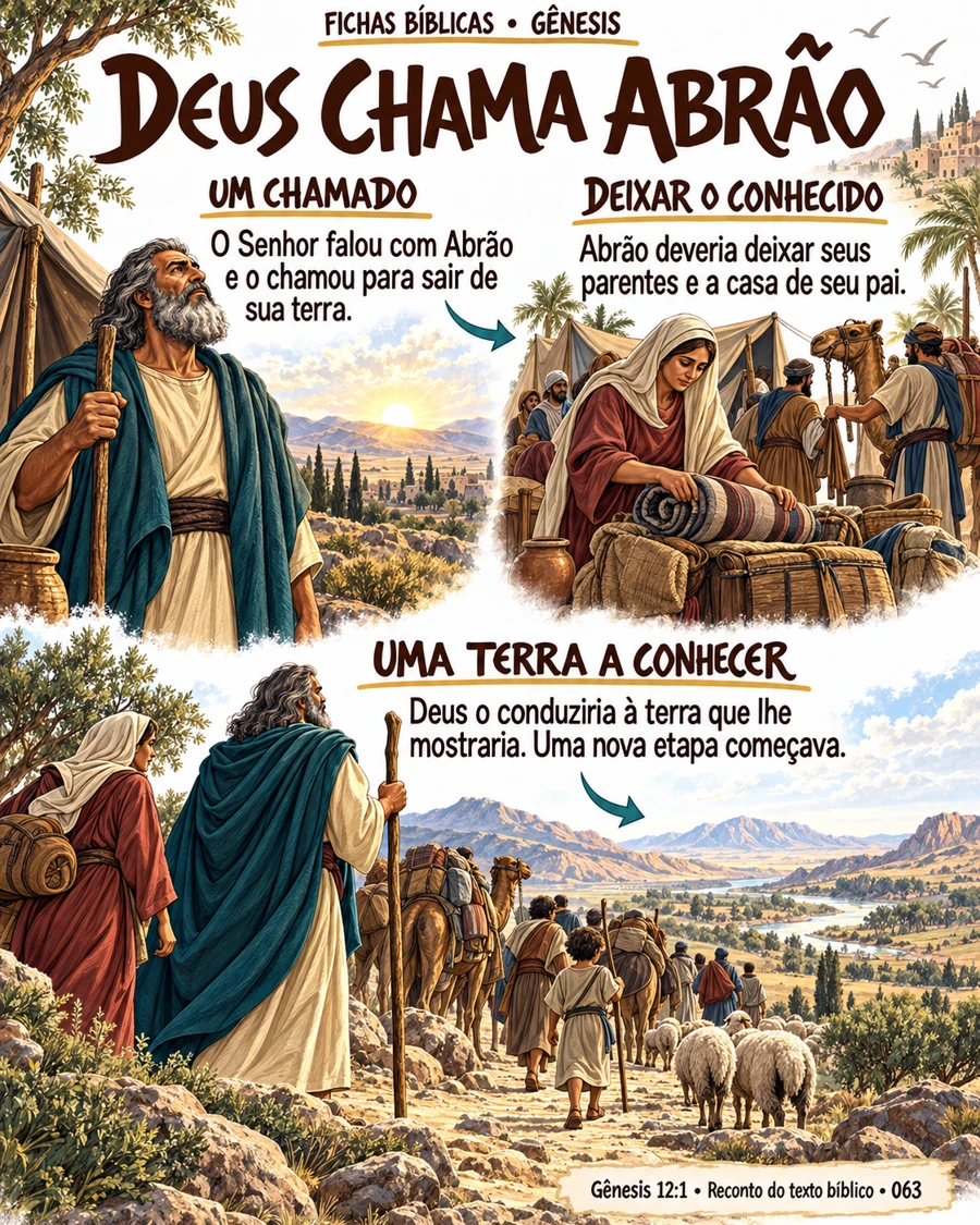 Ficha 63: DEUS CHAMA ABRÃO