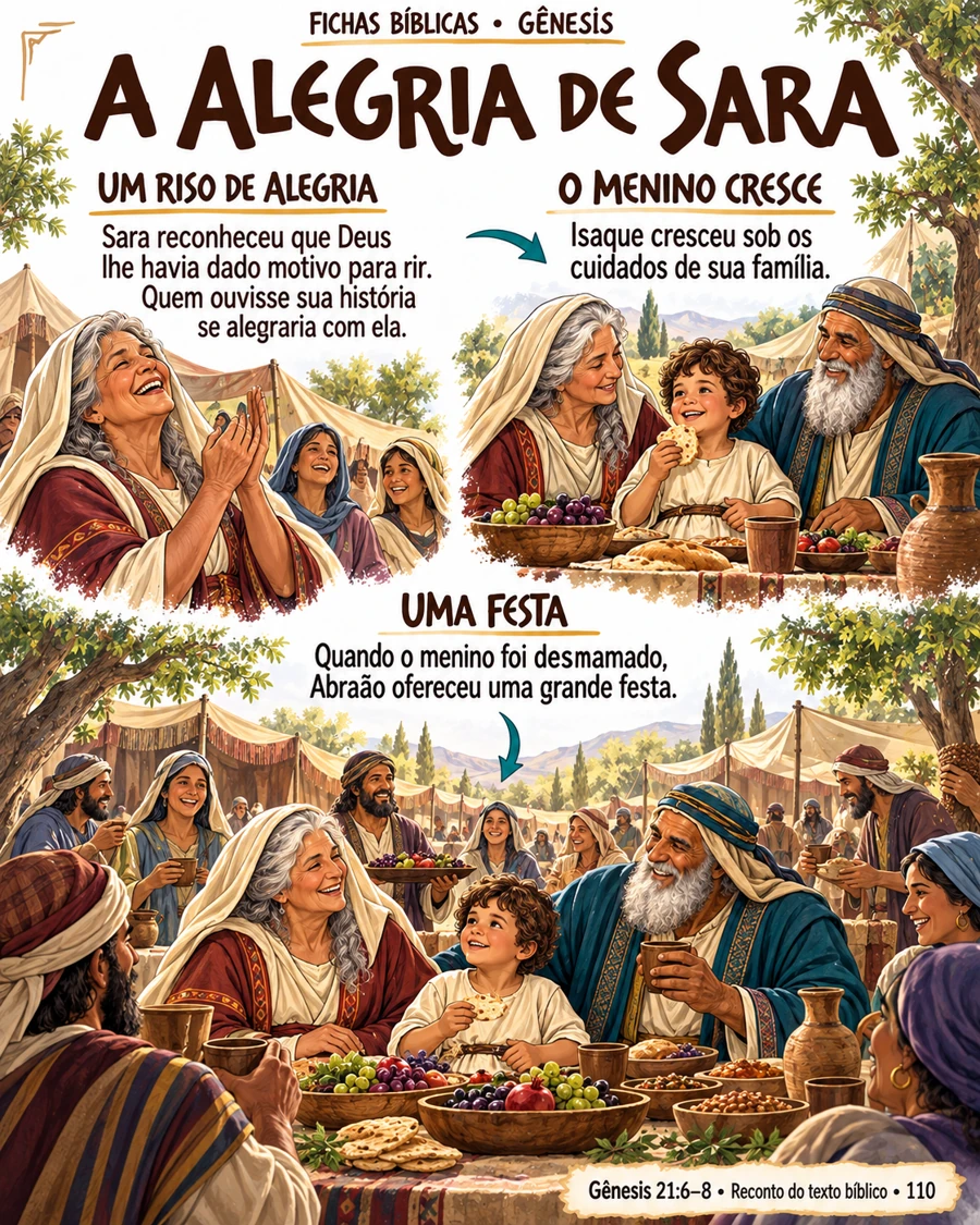 Ficha 110: A ALEGRIA DE SARA