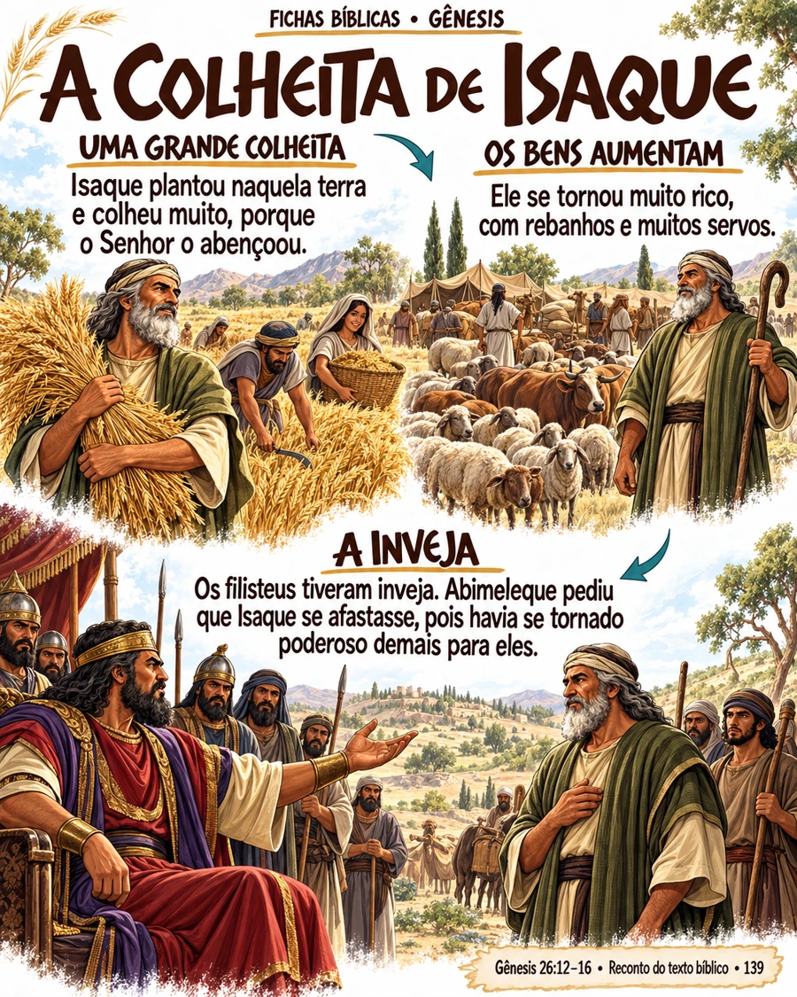 Ficha 139: A COLHEITA DE ISAQUE